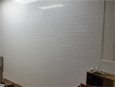 commercial tile installation project 2